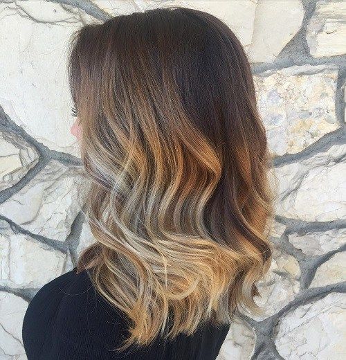 Blond Balayage For Brown Hair