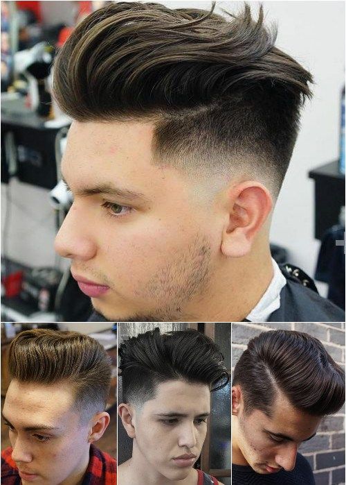 män's pompadour hairstyles