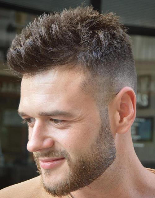 undercut With Spiky Top