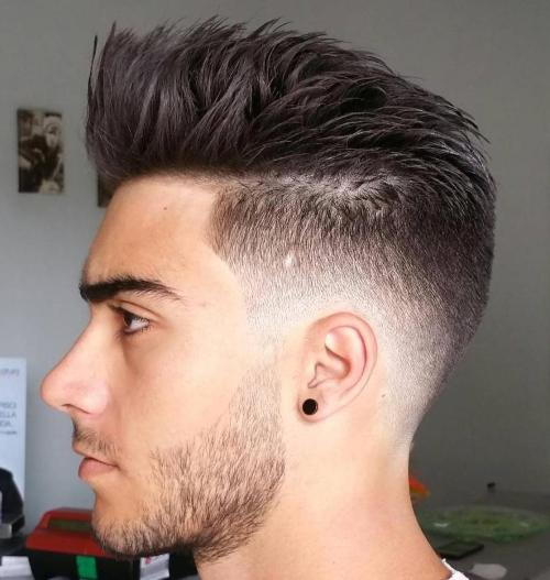 Avsmalning Fade With Spiked Top