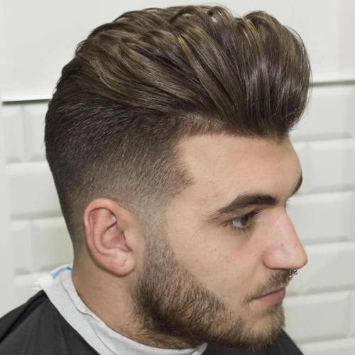 Оловке Long Top Short Sides Hairstyle