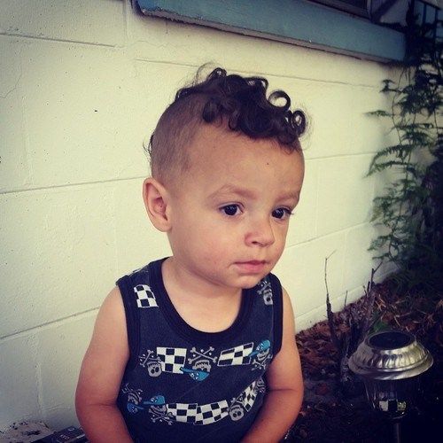 слатко curly mohawk for toddlers