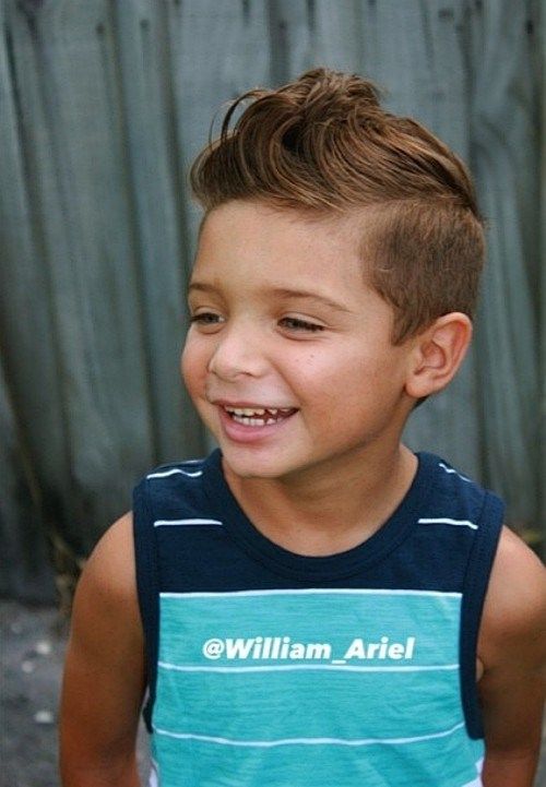 preppy hairstyle for little boys