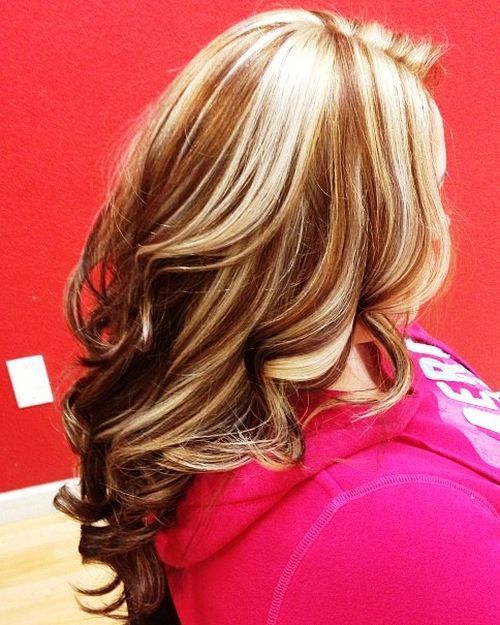 kola hair with blonde highlights