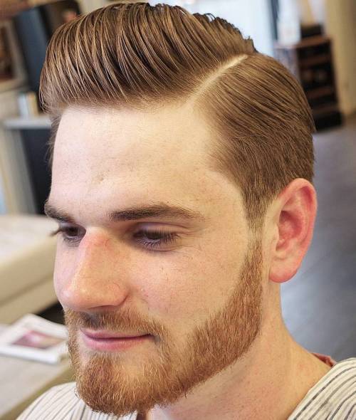 Pompadour hairstyle for men
