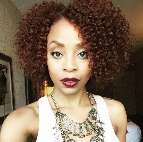 čokoláda hair color for African American women
