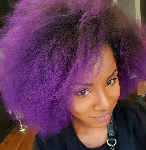Violet For Natural Hair