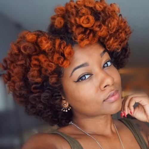 Lockig Hairstyle For Natural Hair