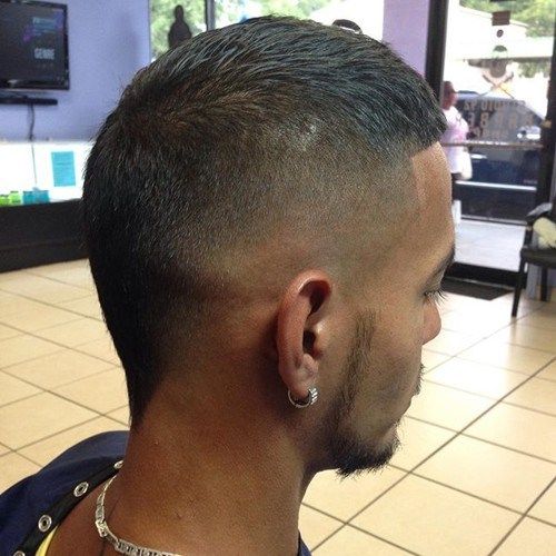 кратак military cut with faded sides