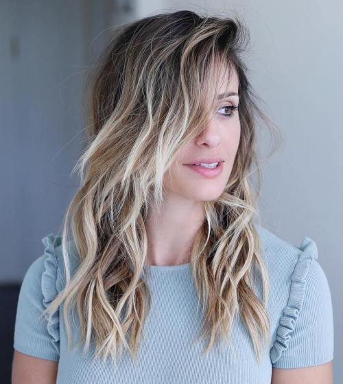 Blond Balayage For Brown Hair