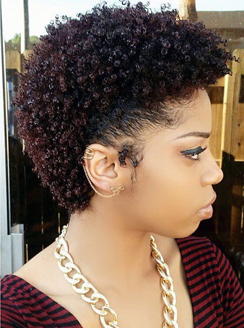 mic de statura kinky hairstyle for natural hair