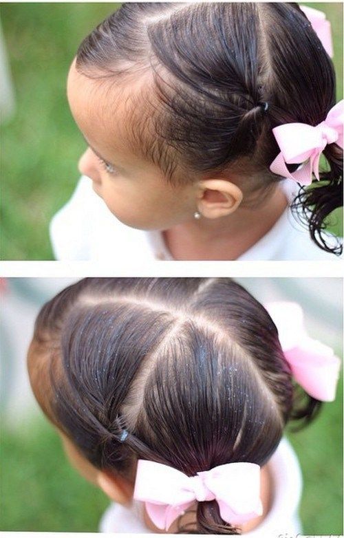 pigtails for baby girls