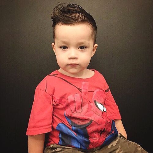 creț quiff hairstyle for baby boys