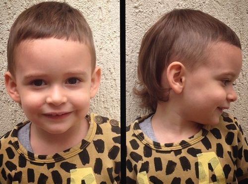 lung top short sides baby boys haircut