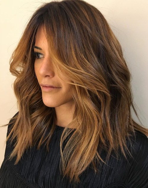 bronz Highlights For Brown Hair