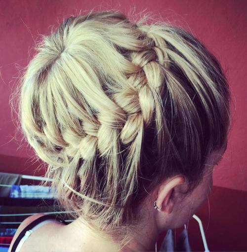 Bulle And Braid Updo
