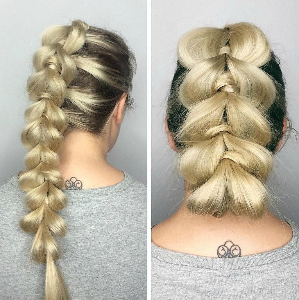 updo For Pull Through Braid