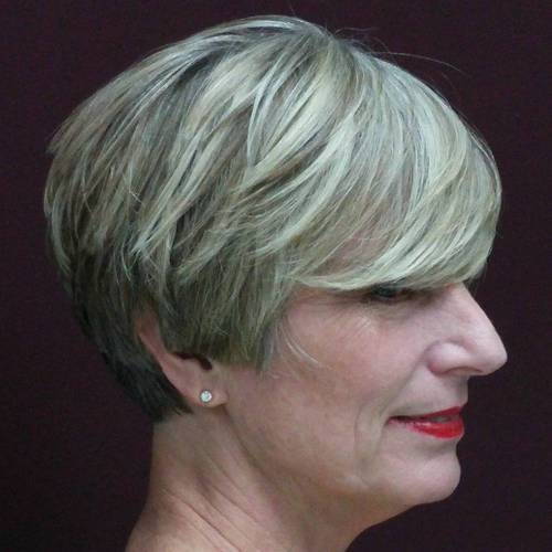 mic de statura gray hairstyle for mature women