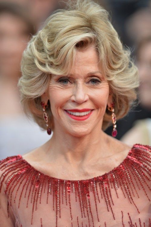 Јане Fonda Cannes hairstyle