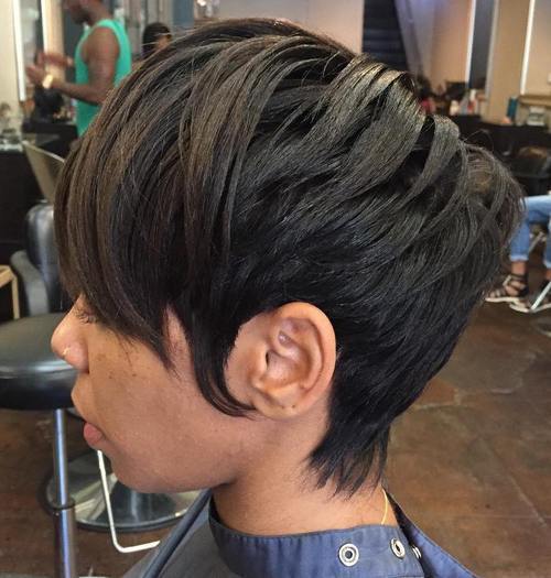 lung pixie hairstyle