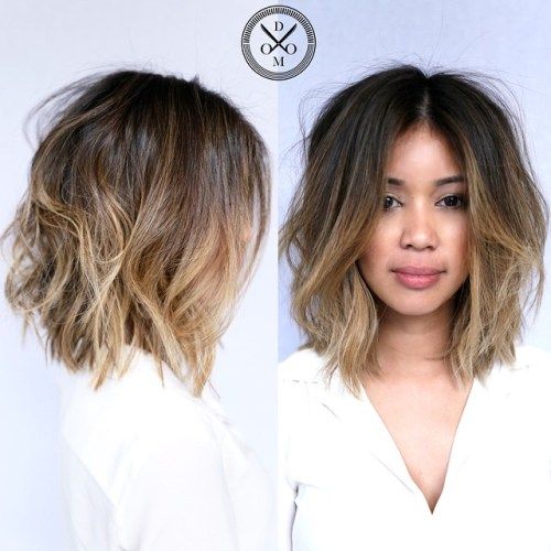 Lung Messy Ombre Bob