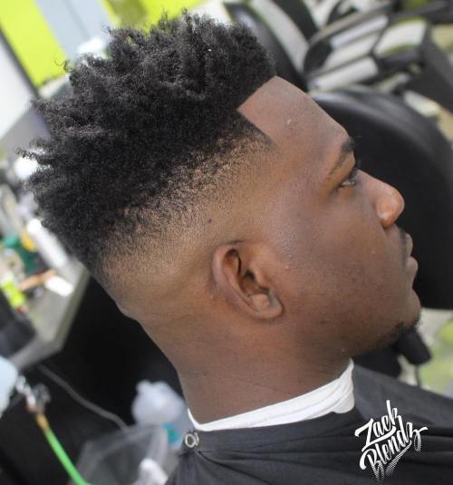 african American Natural High Fade
