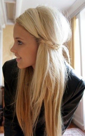 lepo hairstyle for long straight hair