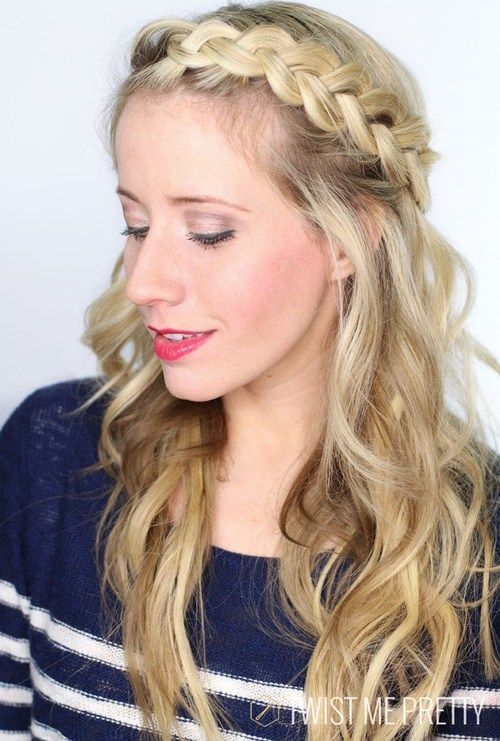 boho hairstyle with braided bangs