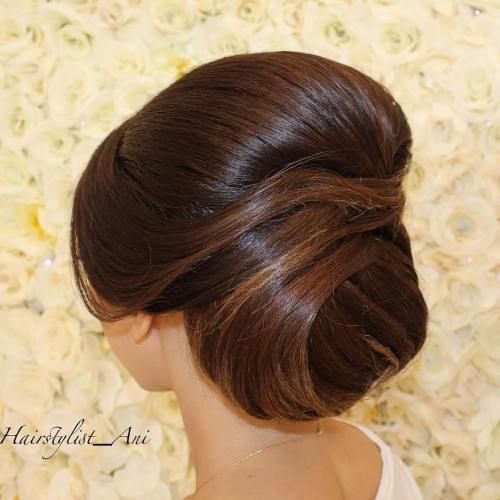 neted Twisted Chignon