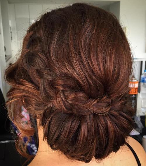 Gibson Tuck Updo With A Braid
