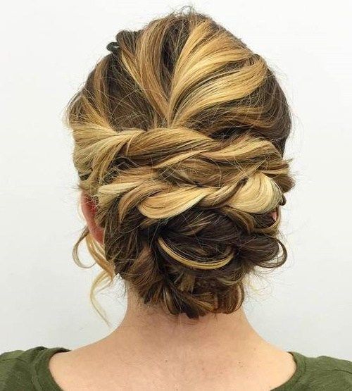 Vriden Updo For Two-Tone Hair