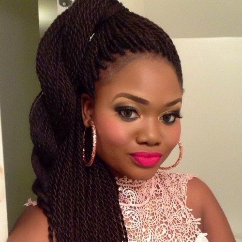 Твистед Ponytail For Thin Rope Twists