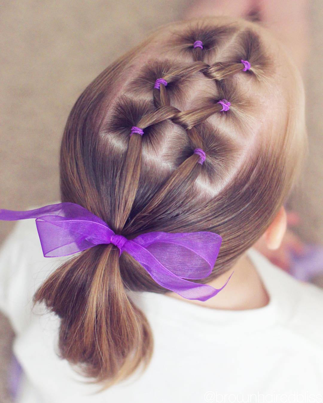 roztomilý Toddler Hairstyle For Medium Hair