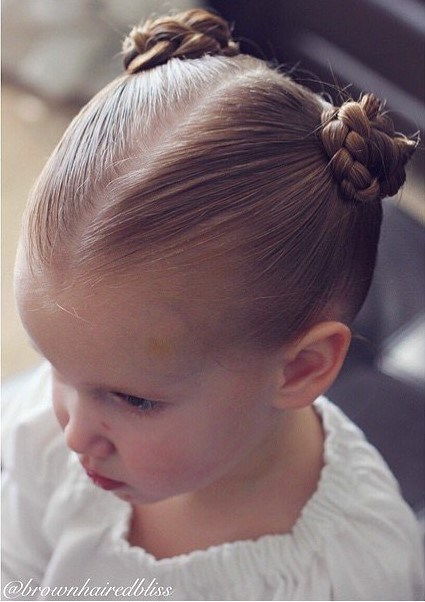 Тесно Braided Knots for Little Girls