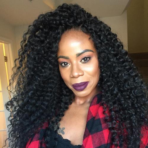 dolga Curly Sew In Hairstyle