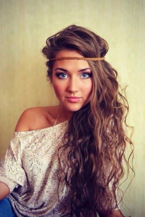 lång sideswept hairstyle for teenage girls