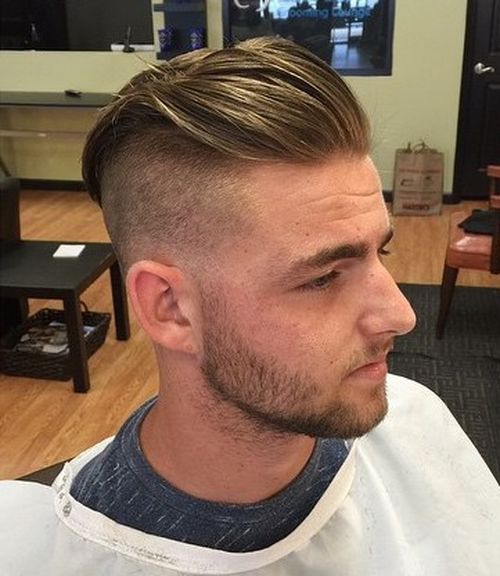dlho top short sides hairstyle for men
