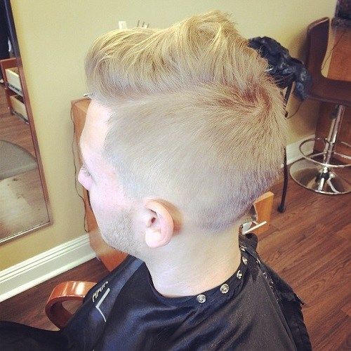 разбацани long top short sides hairstyle