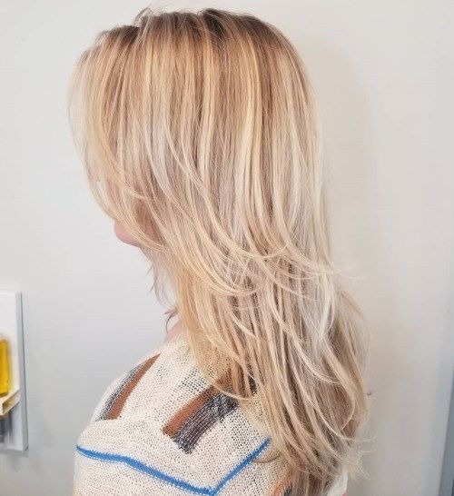 Rezani Blonde Haircut For Longer Hair