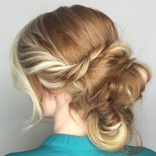 Twisted Messy Updo