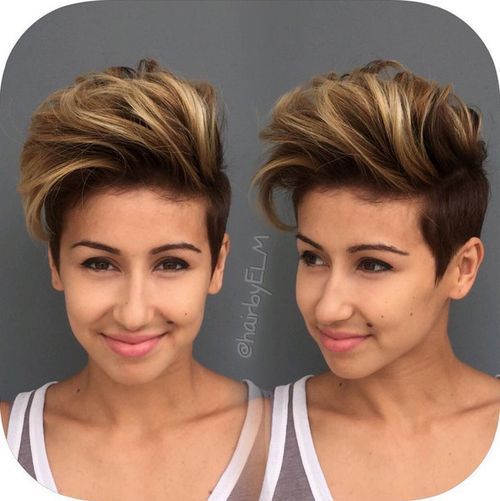 дуго top short sides haircut for girls