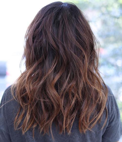 Temno Hair With Chestnut Ombre Highlights