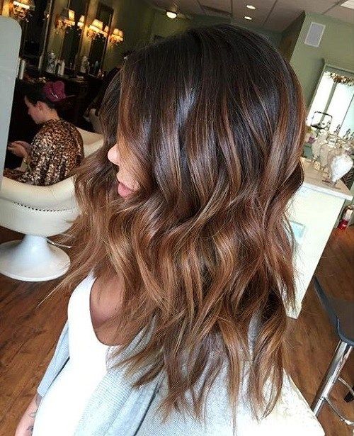 maro ombre highlights for black hair
