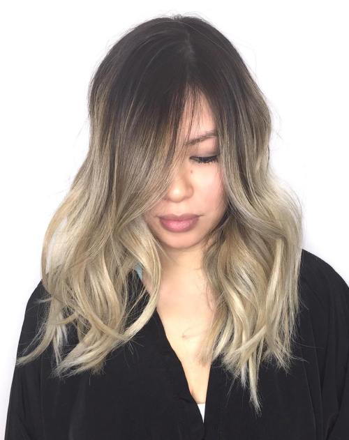 Pepel Blonde Balayage Ombre