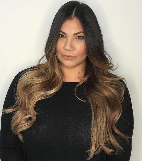 Ljus Brown Ombre For Black Hair
