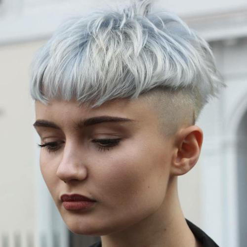 Pastell Blue Bowl Cut With Undershave
