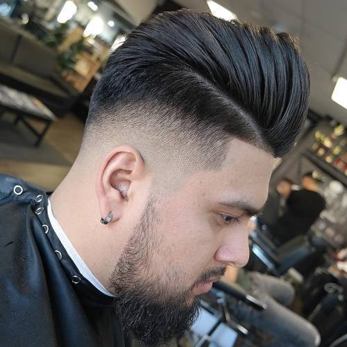 periat back side part taper fade