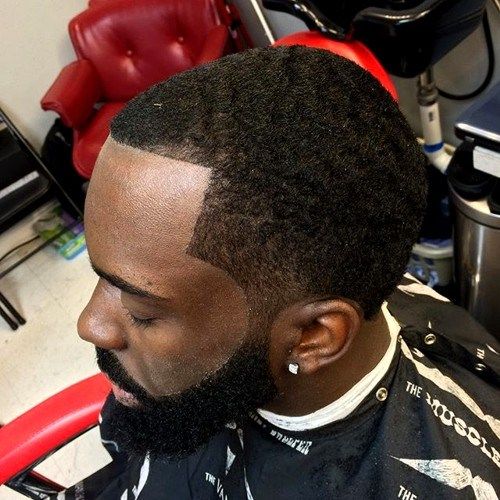 mic de statura haircut for African American men