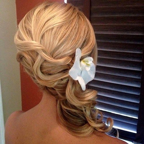коврџава side updo for wedding or prom