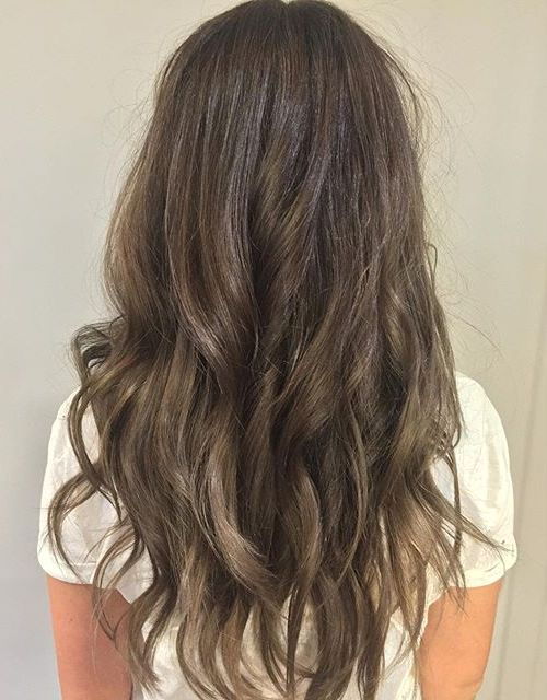 dlho layered ash brown ombre